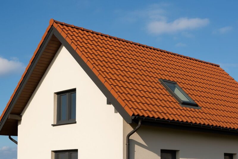 Wymiana pokrycia dachowego na domu jednorodzinnym